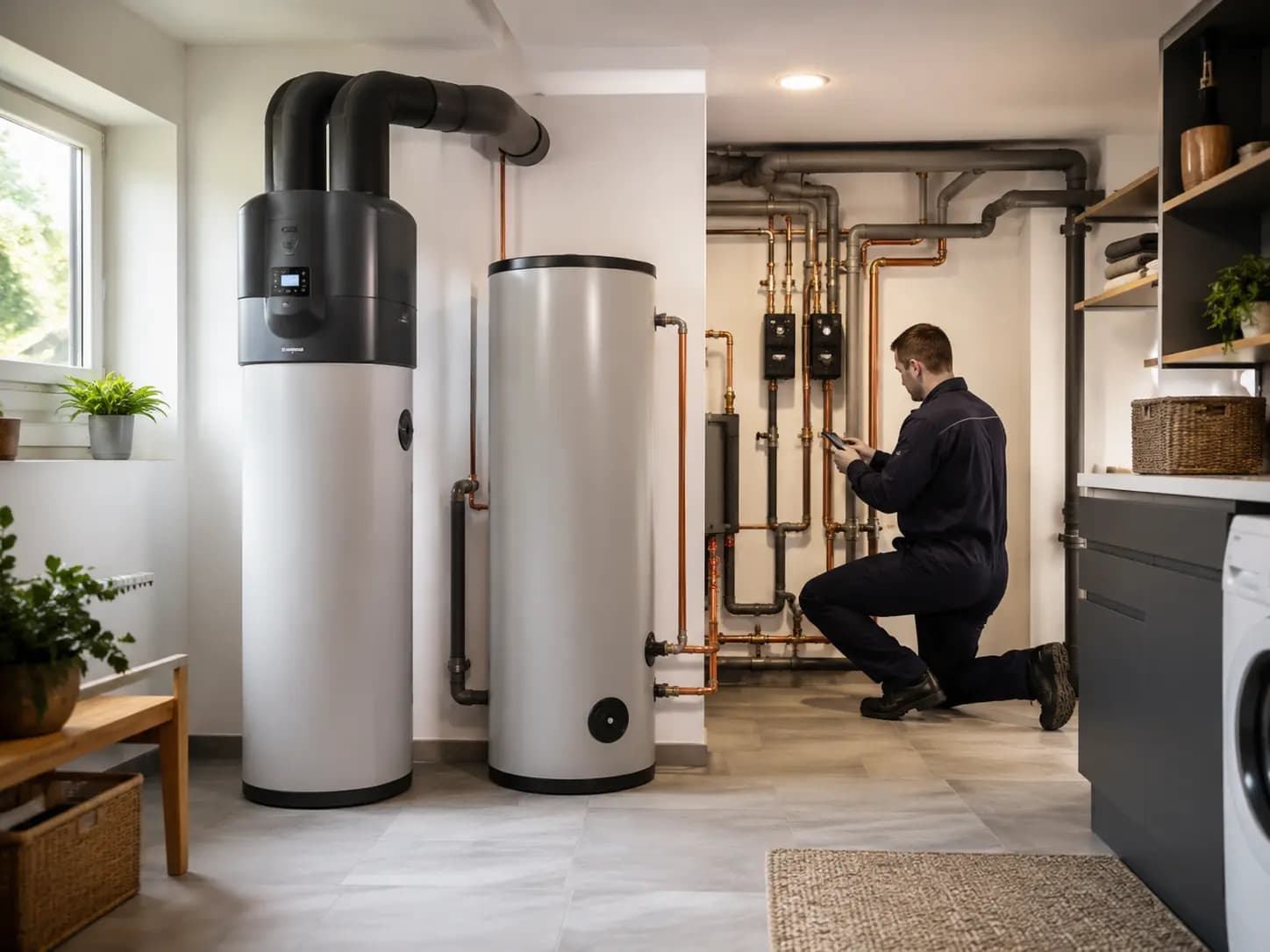 Brauchwasserwärmepumpen für effiziente Warmwasserbereitung